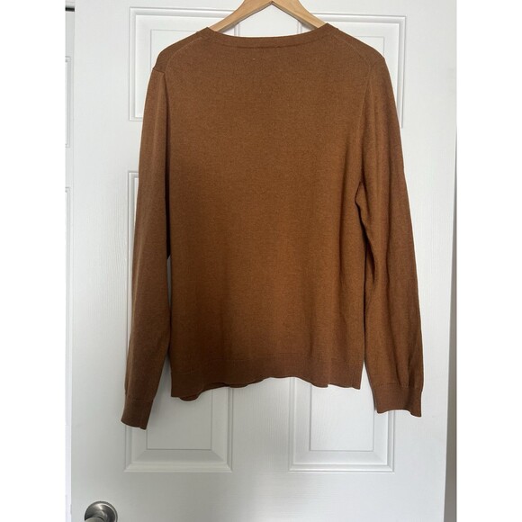 J Crew Sweater Brown Llama Embroidery Size XXL Whimsical - Picture 4 of 6